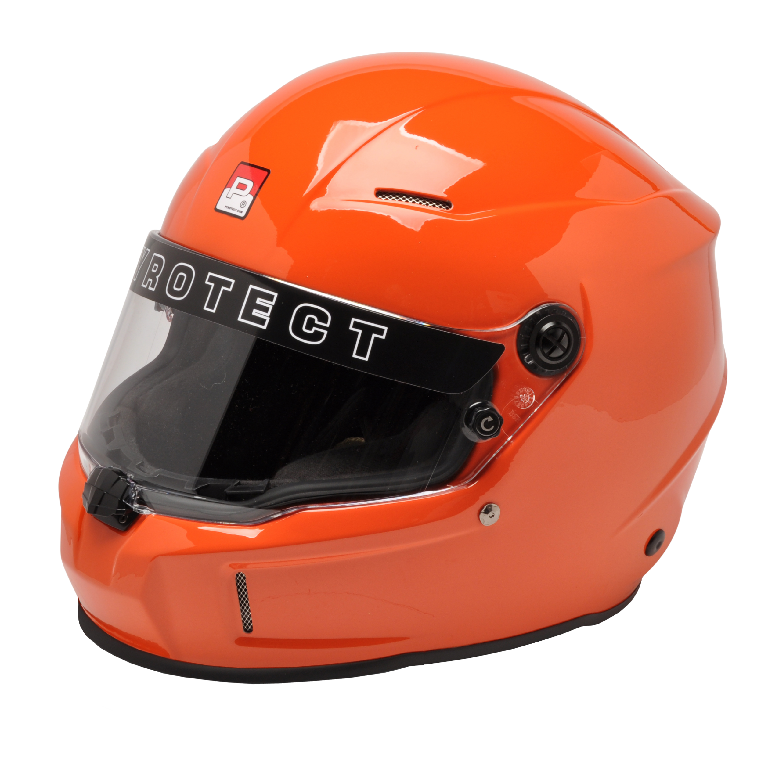 HO903-PRO-AIRFLOW-ORANGE Pro Air Flow Racing Helmet - Image 1