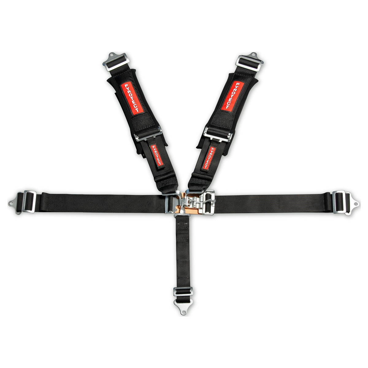 SB200020 Black Harness L&L w Pads PD Latch Link Harness with Shoulder Pads - Image 1