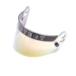 Gold Chrome Shield for Pro Series SA10, SA15, & Ultra Sport SA15/20 Full Face Helmets