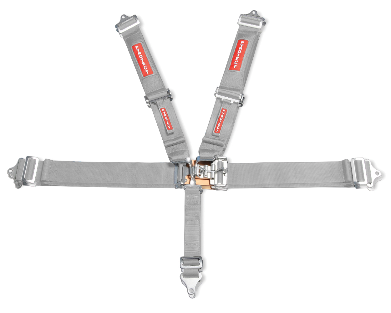 SB160620 Silver HARNESS 3in L&L PD Latch Link Harness with Bolt Plates - Image 1