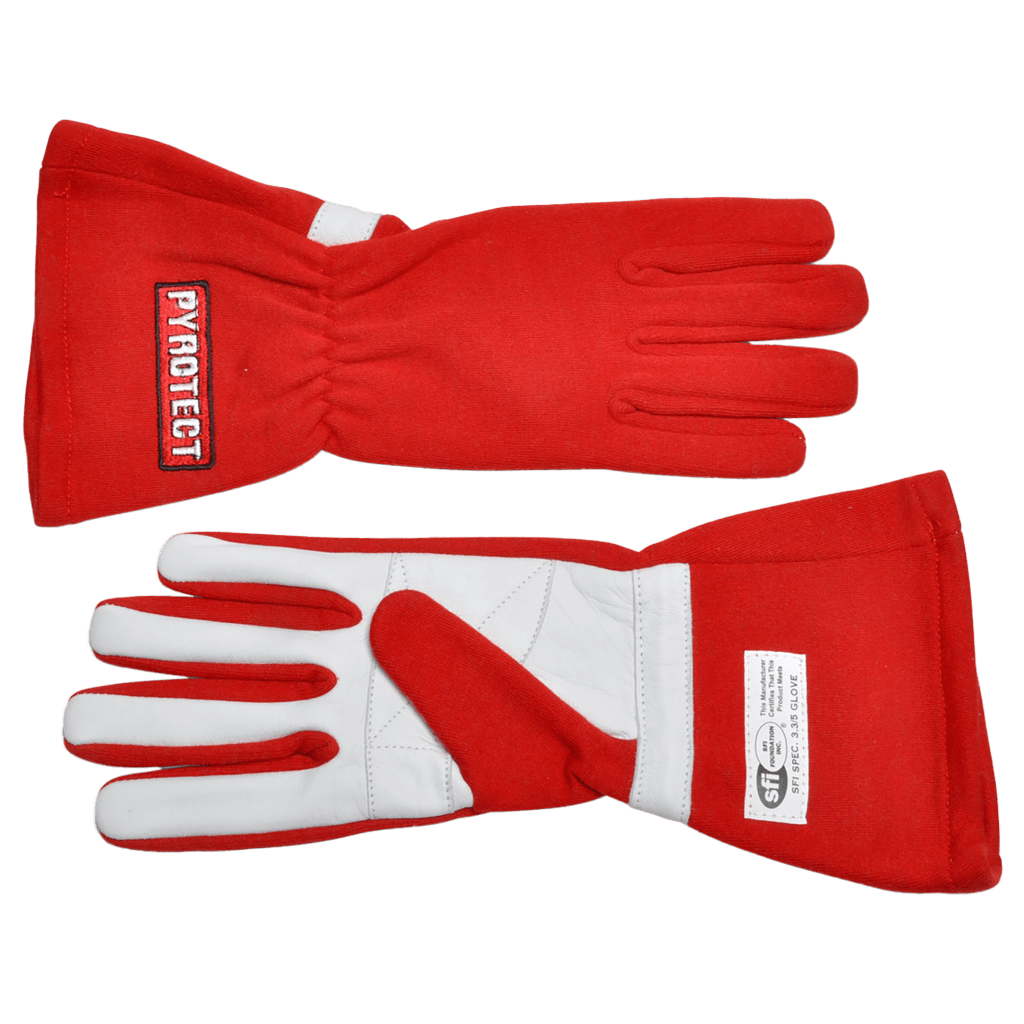 Sport-Gloves-SFI-5-Red-Custom-1-1-1-1.png Sport 1 Layer SFI-1 Gloves - Image 1