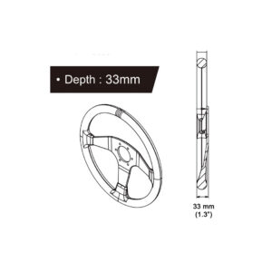 GT-2 Racing Steering Wheel - Image 2