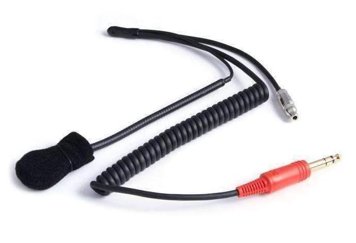 Version 1.0.0 NASCAR 3C Wired Open Face Helmet Kit with M102 Military Coil Cord - Image 1