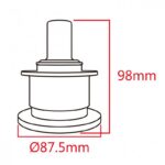 Quick Release Steering Hub-Weld On - Image 4